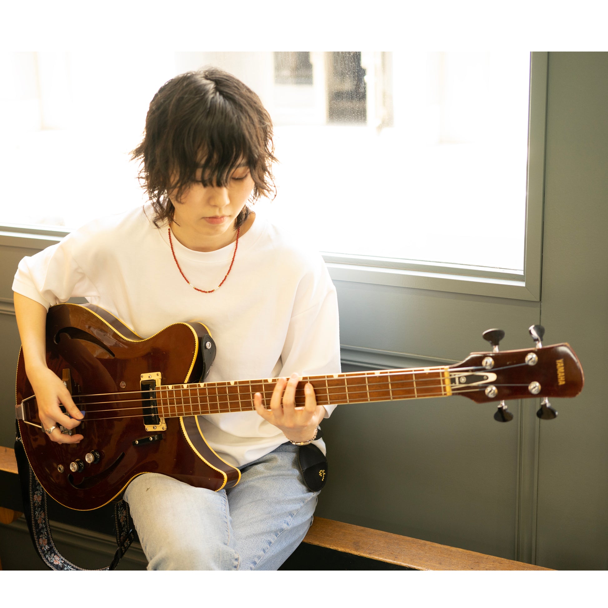 着用｜Mamiko Oda（小田満美子）× Judy On The Roof. MAMIKO ODA LEATHER MULTI CASE｜BLACK｜Oda Judy Shop 6