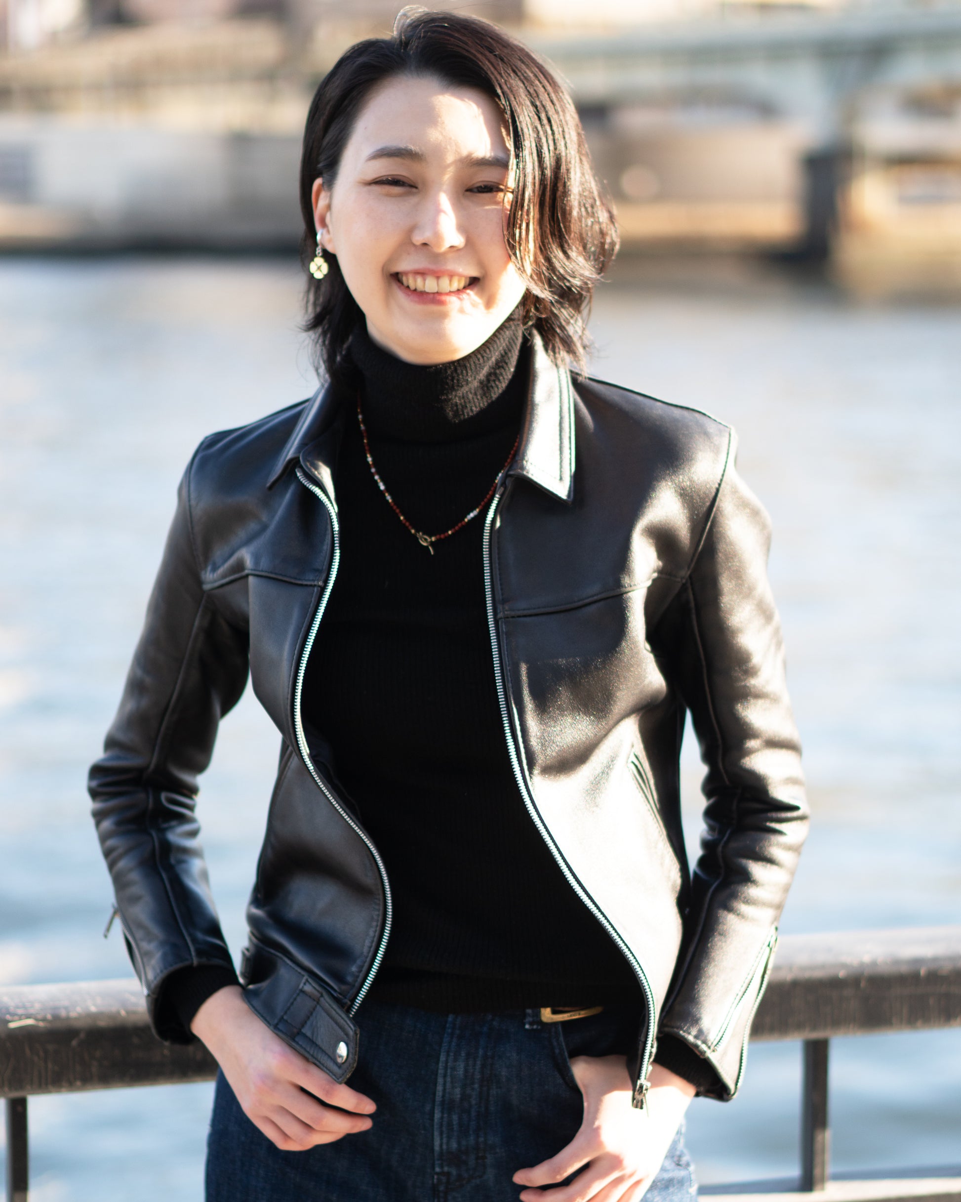 Mamiko Oda（小田満美子）× Judy On The Roof. ビーズネックレス（着用）1