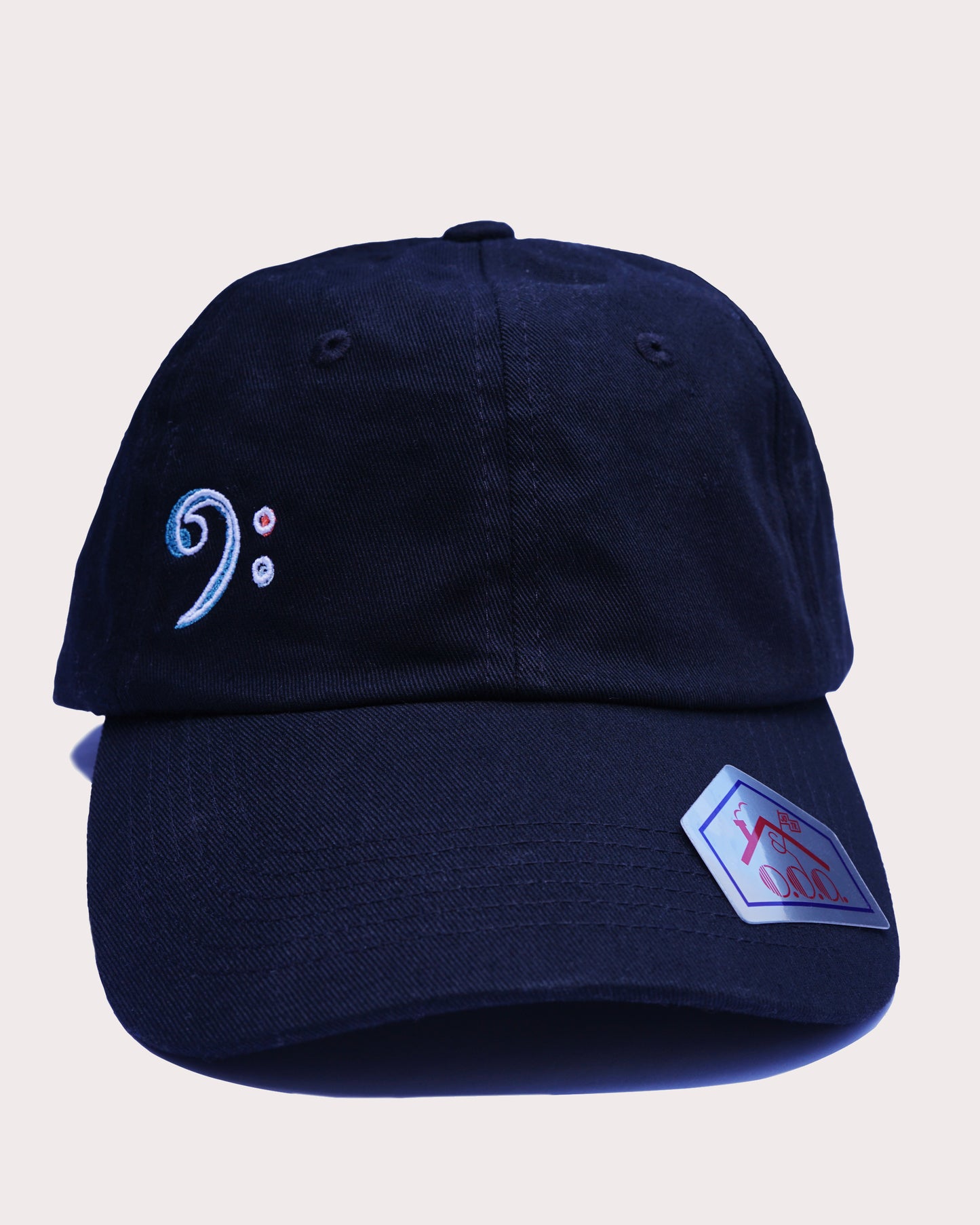 Mamiko Oda（小田満美子）× Judy On The Roof. MAMIKO ODA GLITCH BASS CLEF CAP｜BLACK｜Oda Judy Shop 2