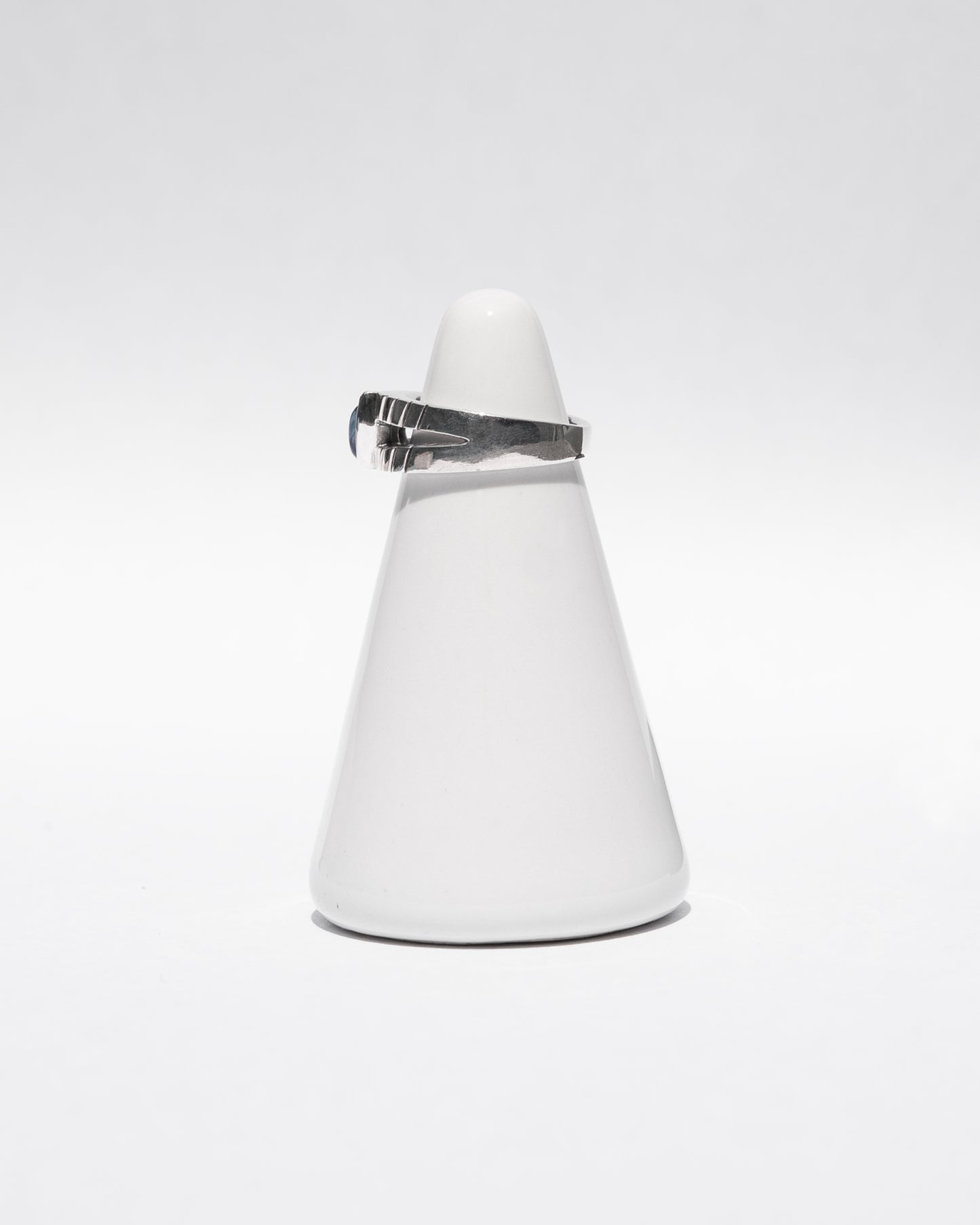 MAMIKO ODA BROCANTE RING / FOUR STRINGS LONDON BLUE TOPAZ (SILVER)