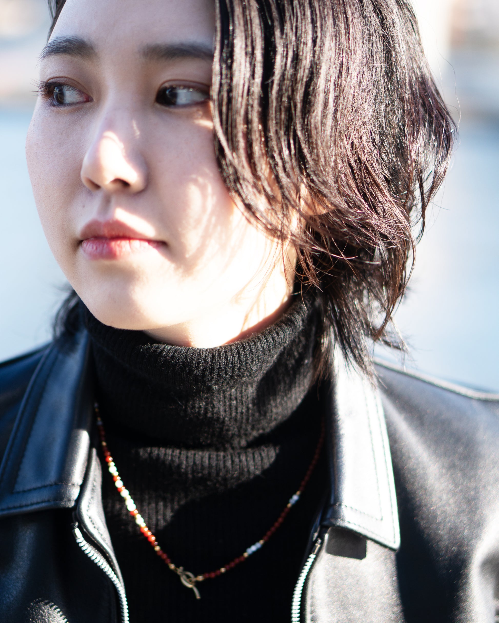 Mamiko Oda（小田満美子）× Judy On The Roof. ビーズネックレス（着用）3