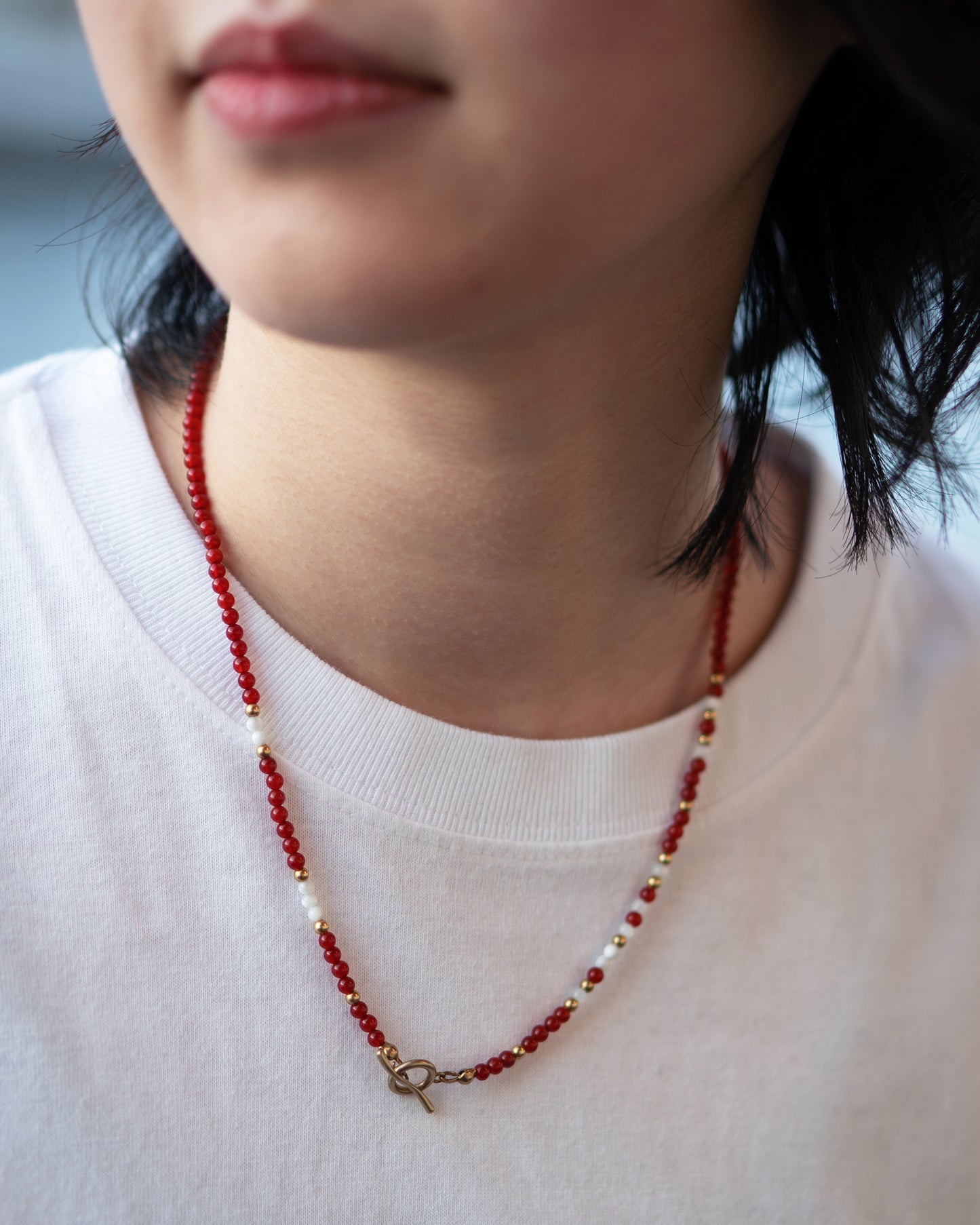 Mamiko Oda（小田満美子）× Judy On The Roof. ビーズネックレス（着用）7