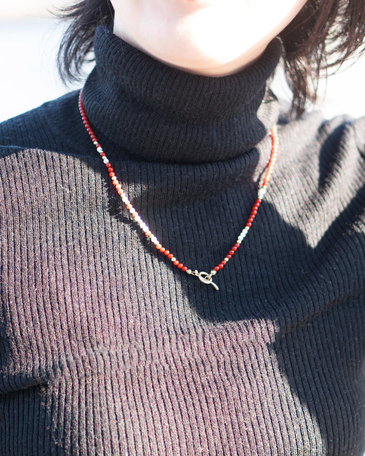 Mamiko Oda（小田満美子）× Judy On The Roof. ビーズネックレス（着用）9