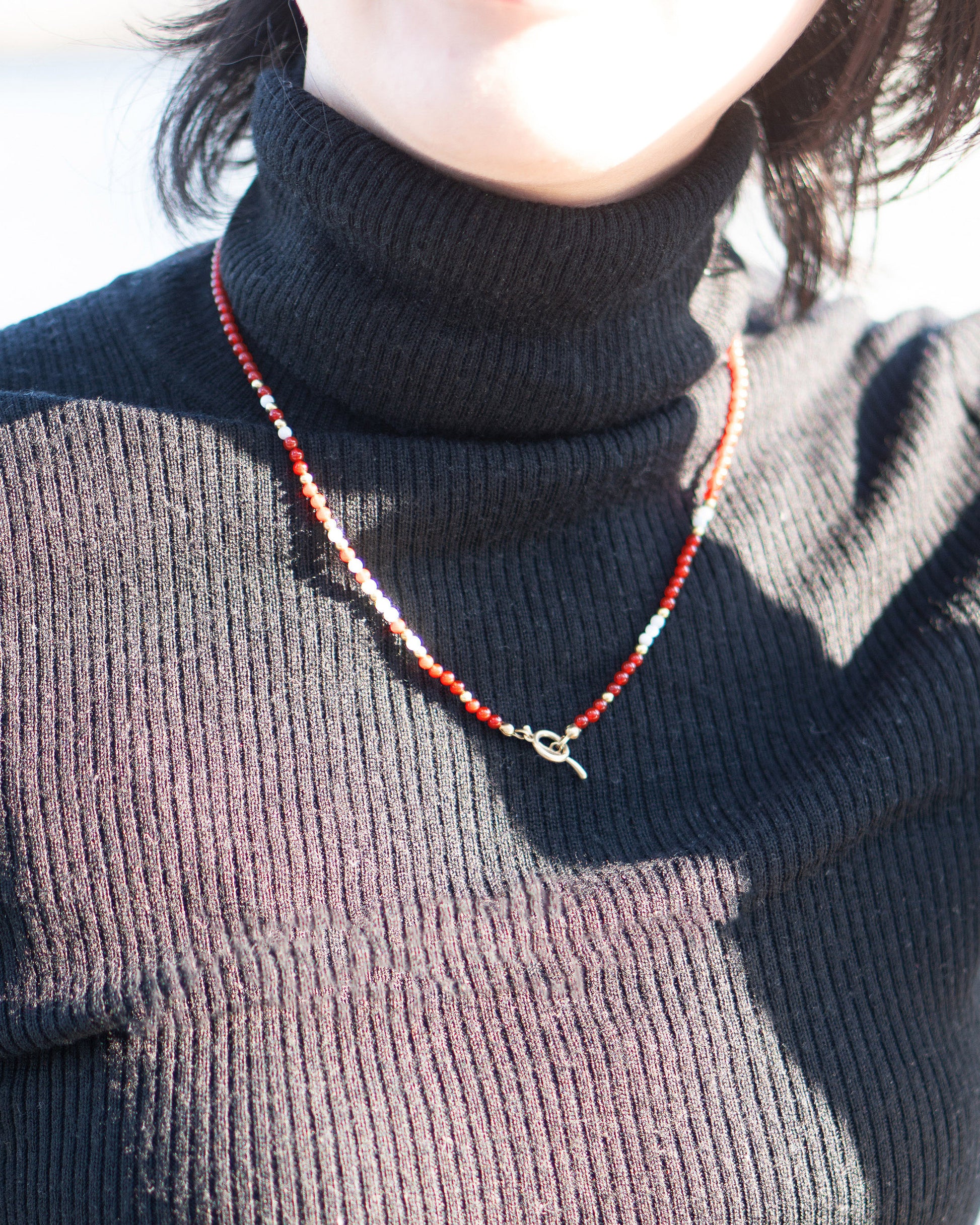 Mamiko Oda（小田満美子）× Judy On The Roof. ビーズネックレス（着用）9