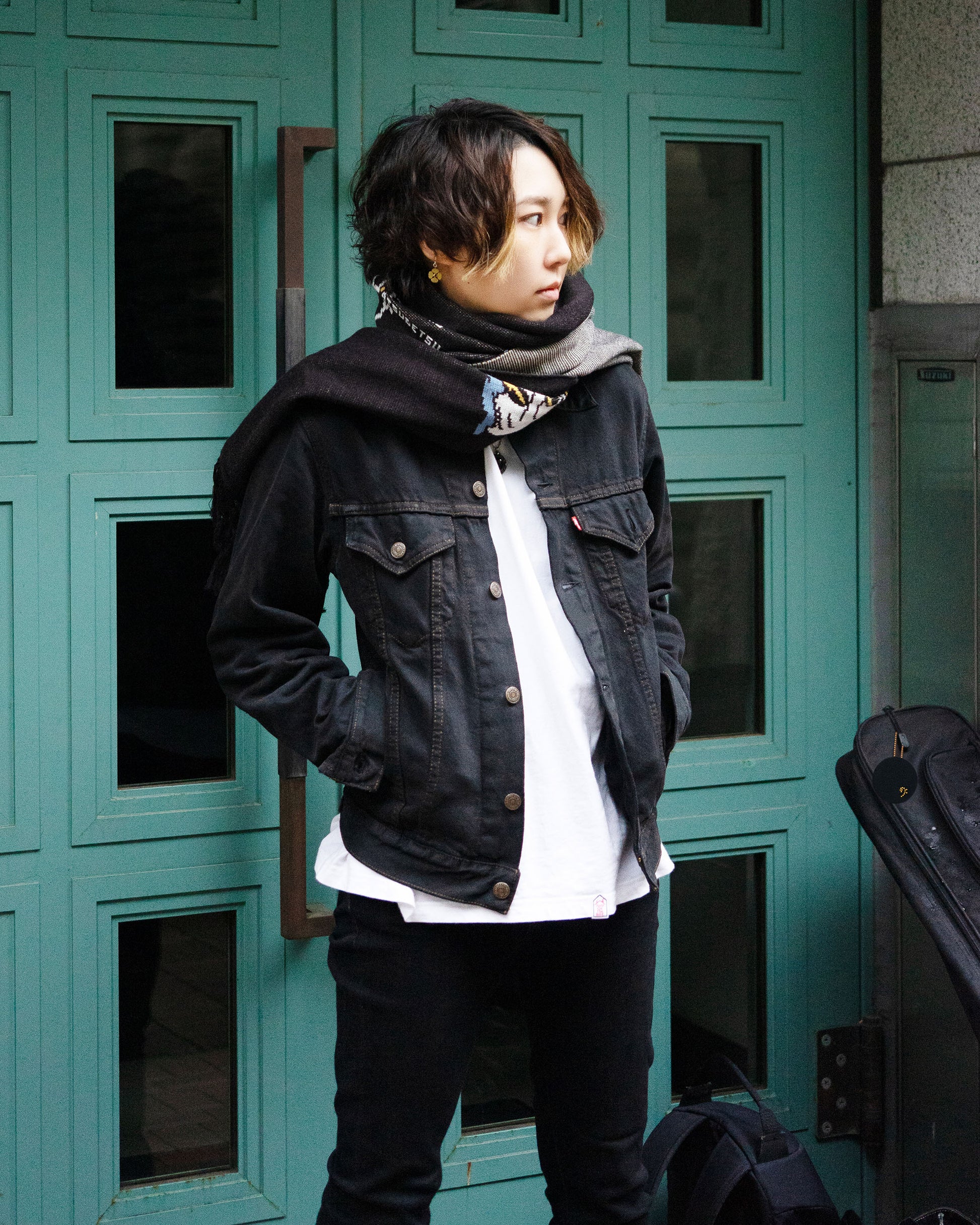 着用：Mamiko Oda（小田満美子）× Judy On The Roof. MAMIKO ODA SOUVENIR JACQUARD KNIT STALL（着用）18｜Oda Judy Shop