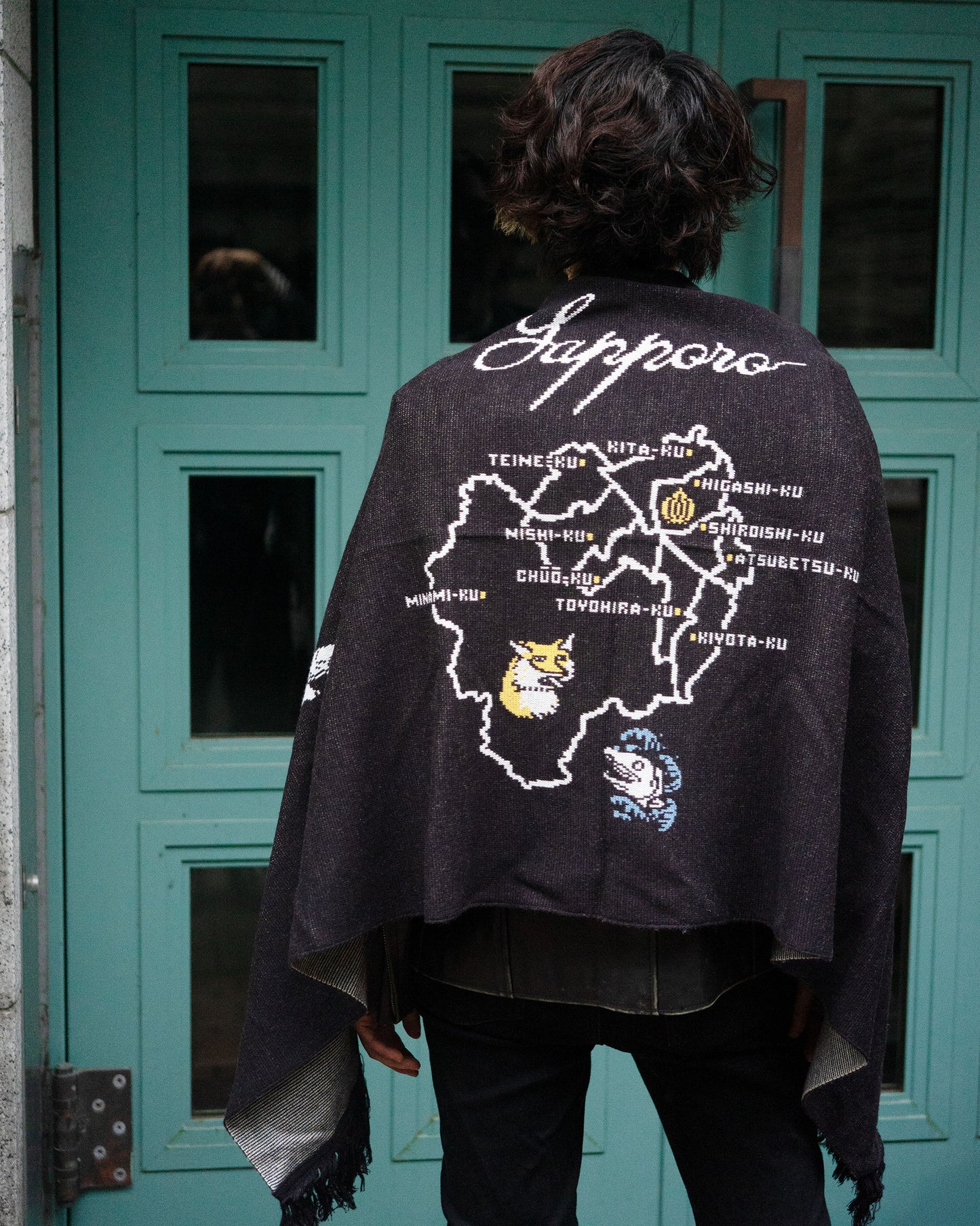 着用：Mamiko Oda（小田満美子）× Judy On The Roof. MAMIKO ODA SOUVENIR JACQUARD KNIT STALL（着用）20｜Oda Judy Shop