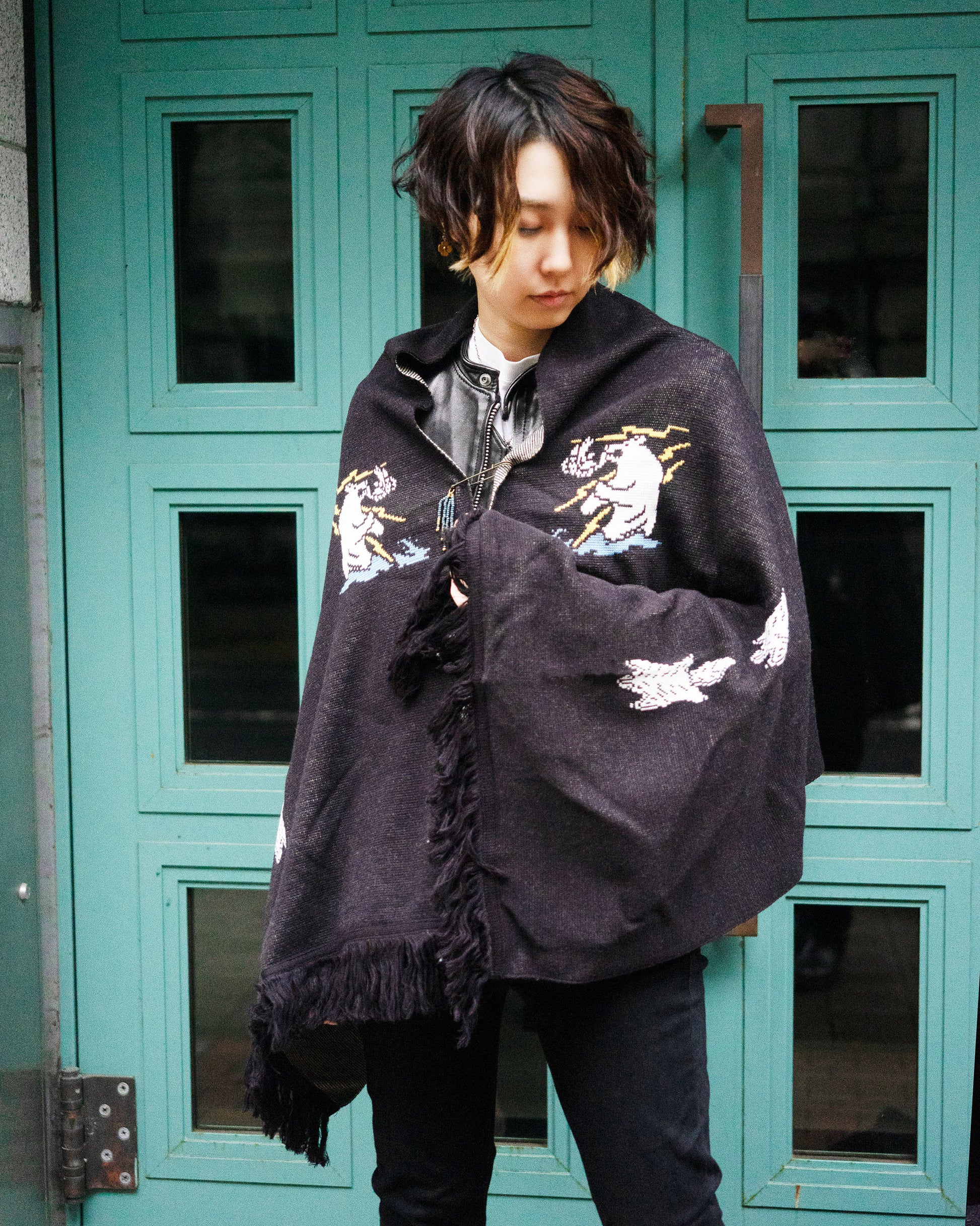 着用：Mamiko Oda（小田満美子）× Judy On The Roof. MAMIKO ODA SOUVENIR JACQUARD KNIT STALL（着用）15｜Oda Judy Shop