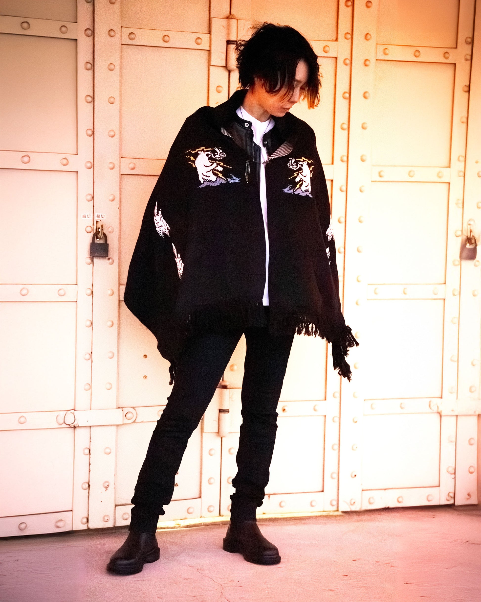 着用：Mamiko Oda（小田満美子）× Judy On The Roof. MAMIKO ODA SOUVENIR JACQUARD KNIT STALL（着用）21
｜Oda Judy Shop