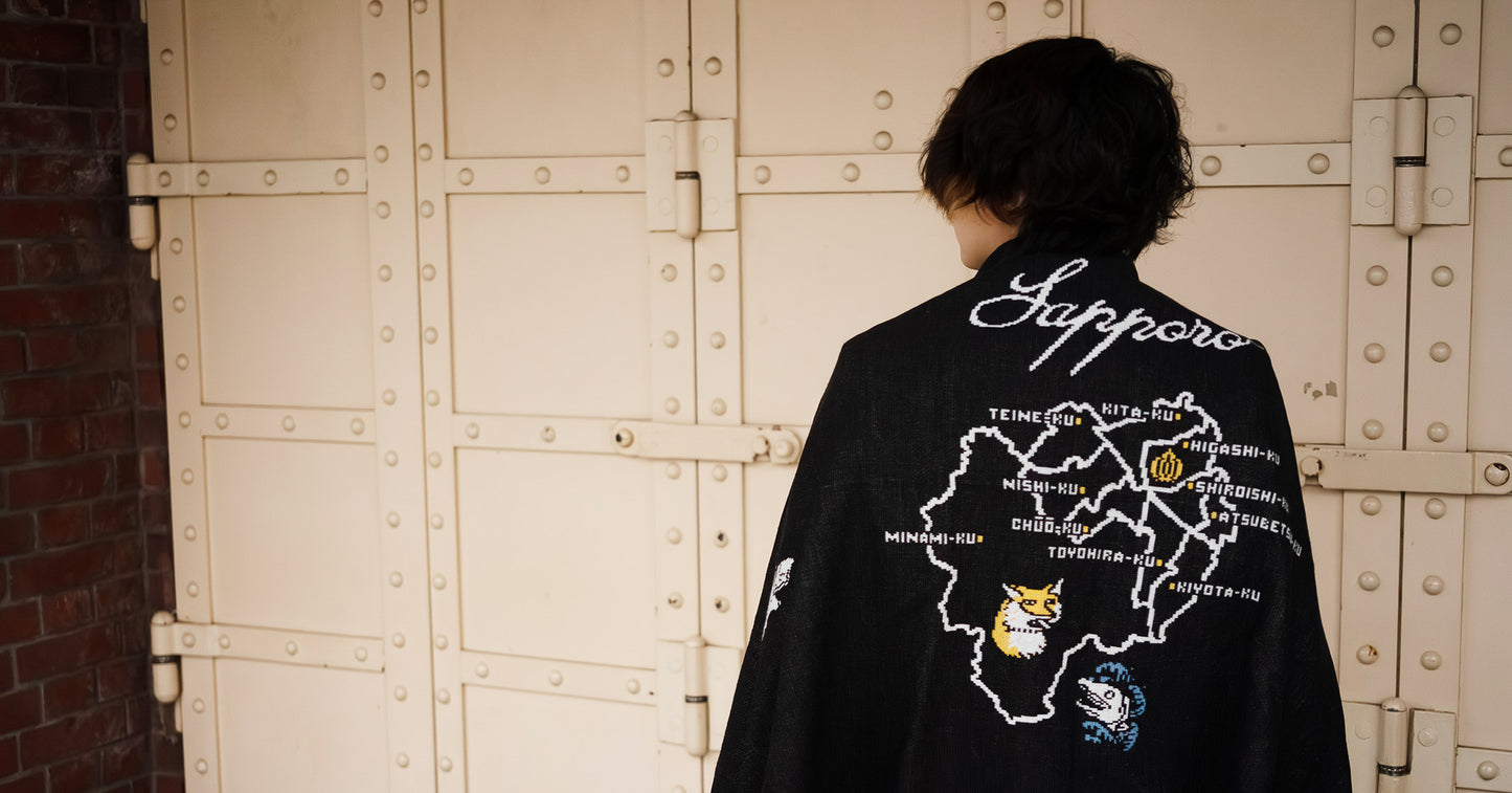 着用：Mamiko Oda（小田満美子）× Judy On The Roof. MAMIKO ODA SOUVENIR JACQUARD KNIT STALL（着用）26｜Oda Judy Shop